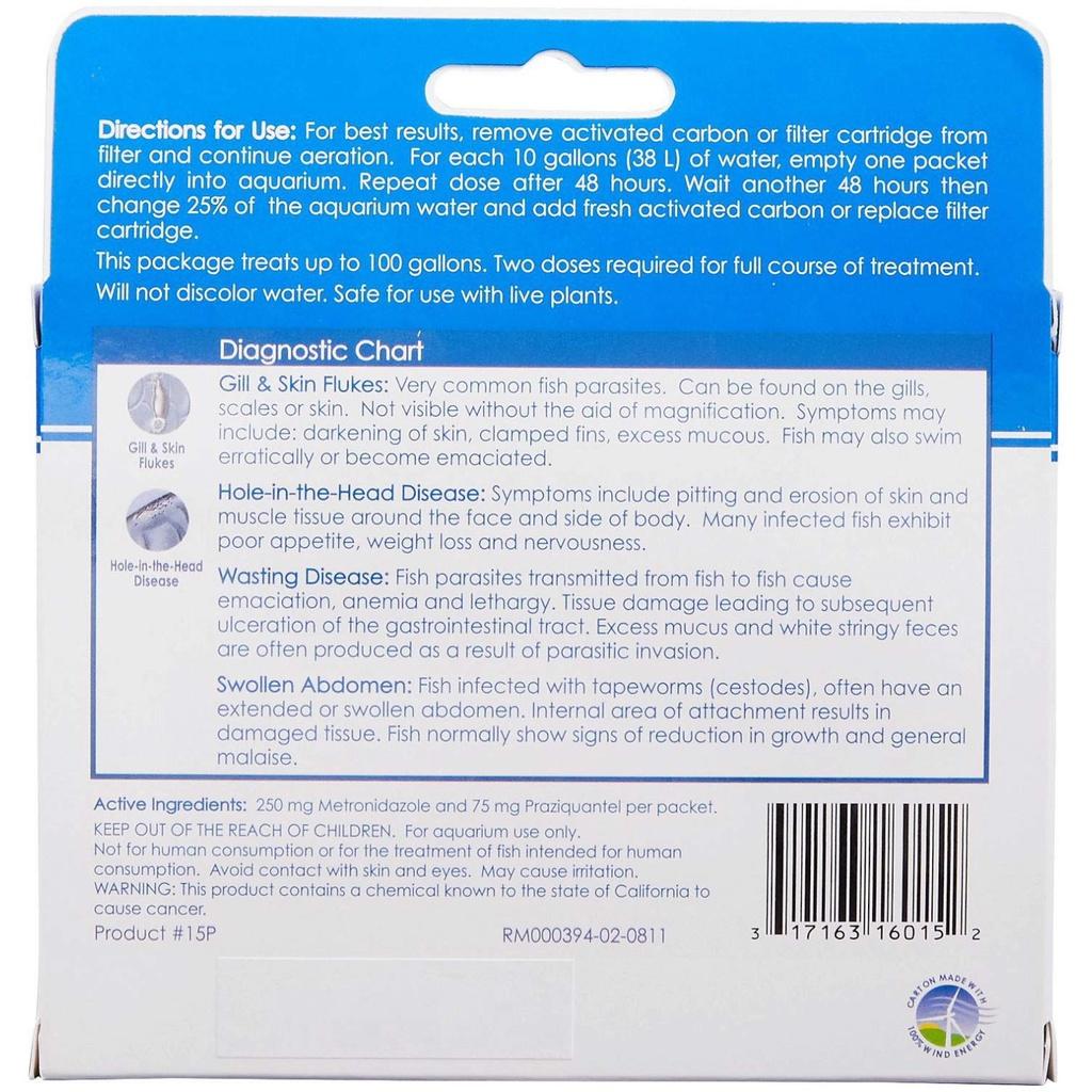 Sản phẩm API GENERAL CURE Trị ký sinh trùng cá cảnh