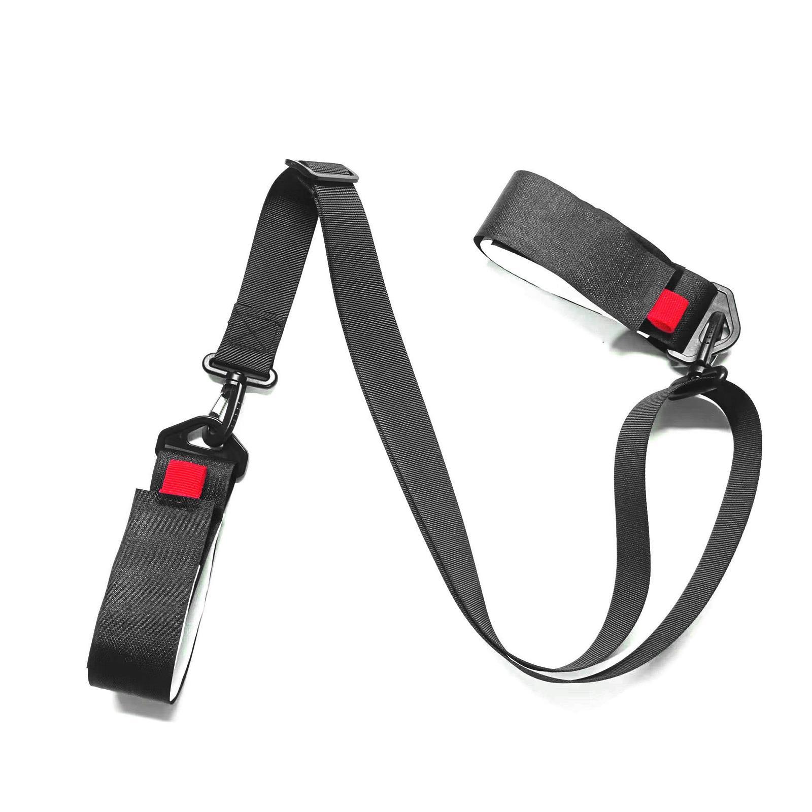 Ski Pole Carrier Straps Set Ski Straps Durable Holder Adjustable Ski Boot Straps Ski Boot Carrier Set for Adult Teens