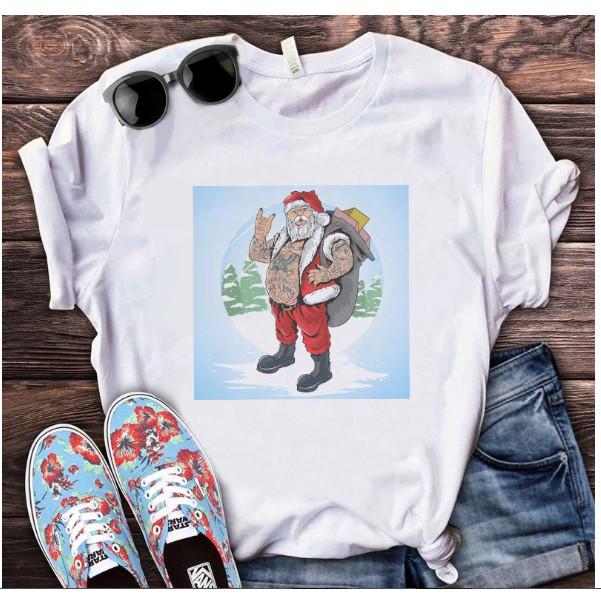 ÁO Thun in hình Ông già Noel giáng sinh vui vẻ cực chất cá tính