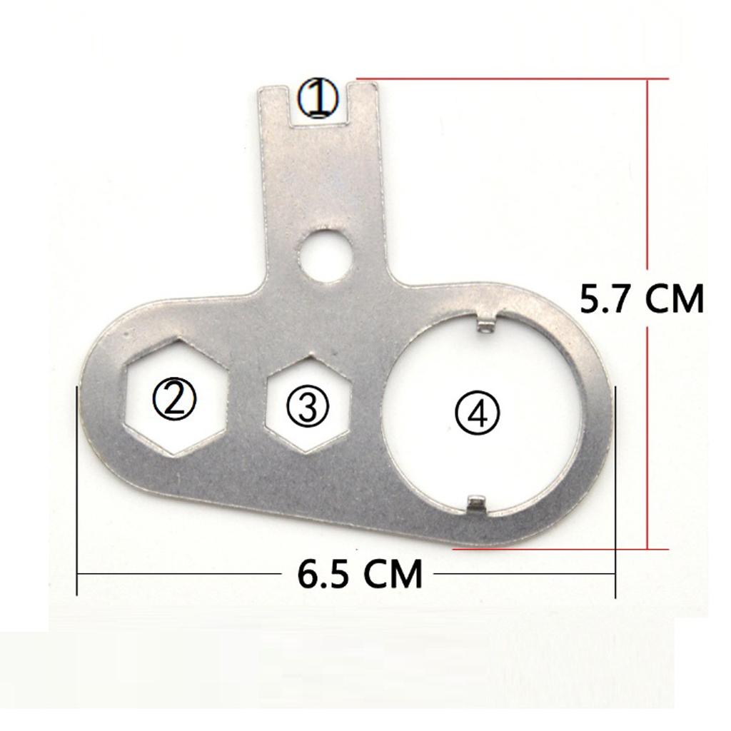 Stainless Steel BCD K Type Valve Removal Repair Maintain Service Tool Kit
