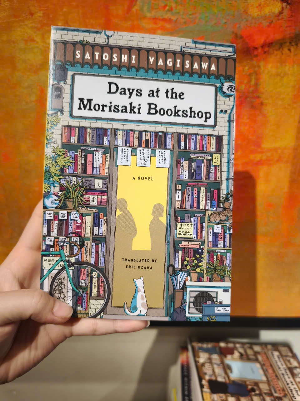 Sách - Days at the Morisaki Bookshop: A Novel by Satoshi Yagisawa/Best of #BookTok/Bìa mềm US
