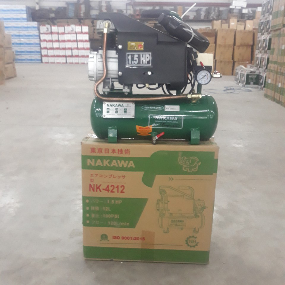 Máy Nén Khí Có Dầu Liền Trục Nakawa NK-4212