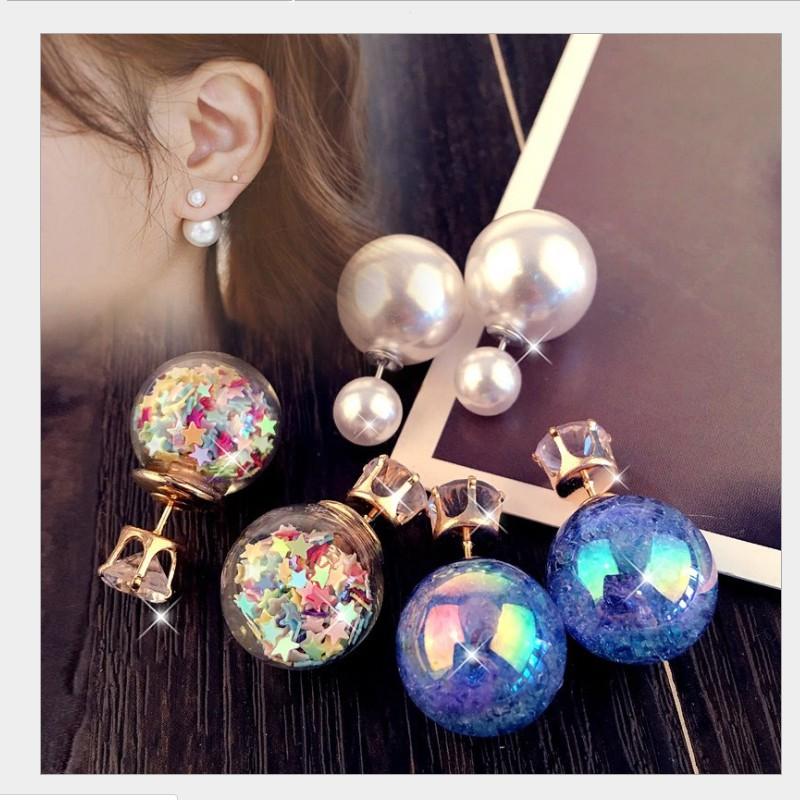 Sét 3 đôi bông tai bong bóng thời trang BT176