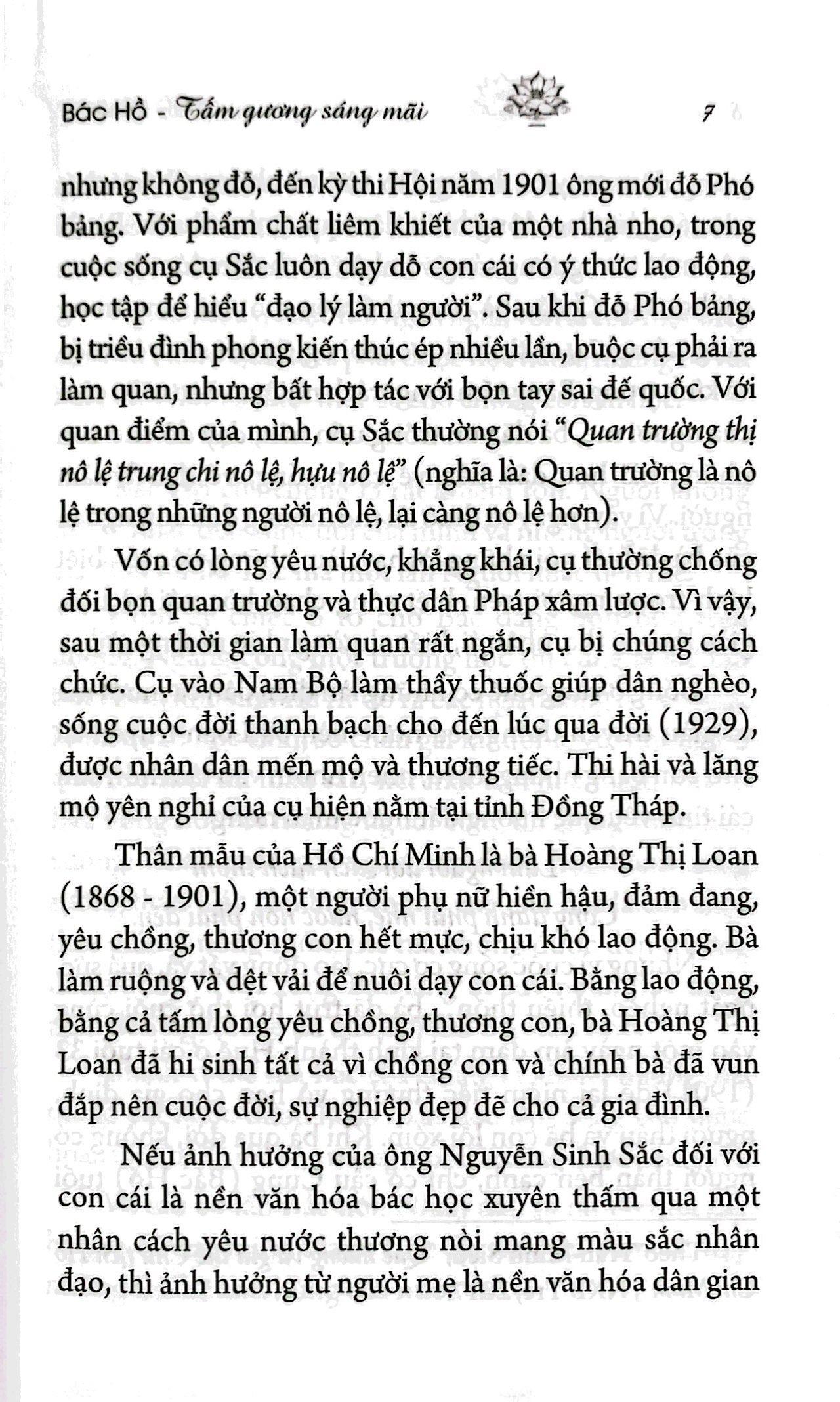Bác Hồ Tấm Gương Sáng Mãi