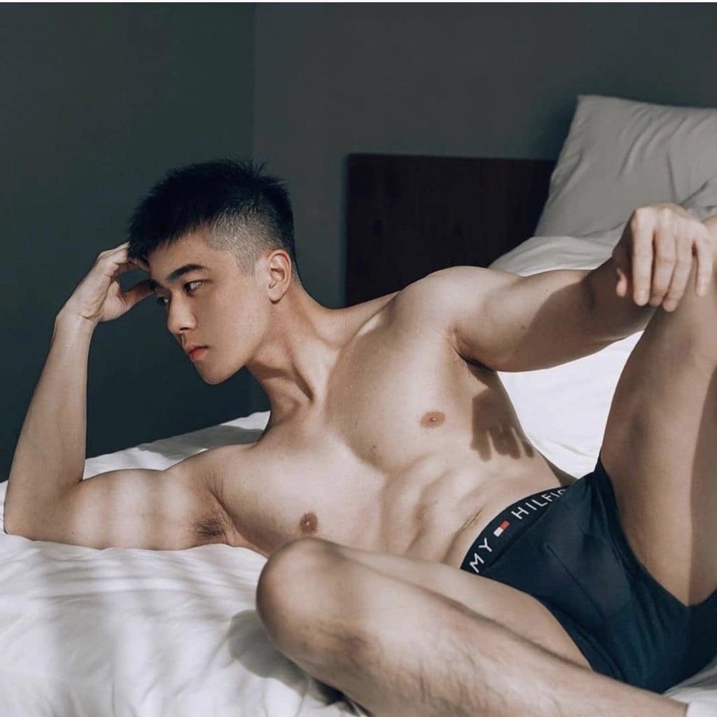 Quần lót nam boxer thun lạnh, Quần sịp đùi nam boxer thun lạnh co dãn 4 chiều cao cấp (Che tên) - Minhstore