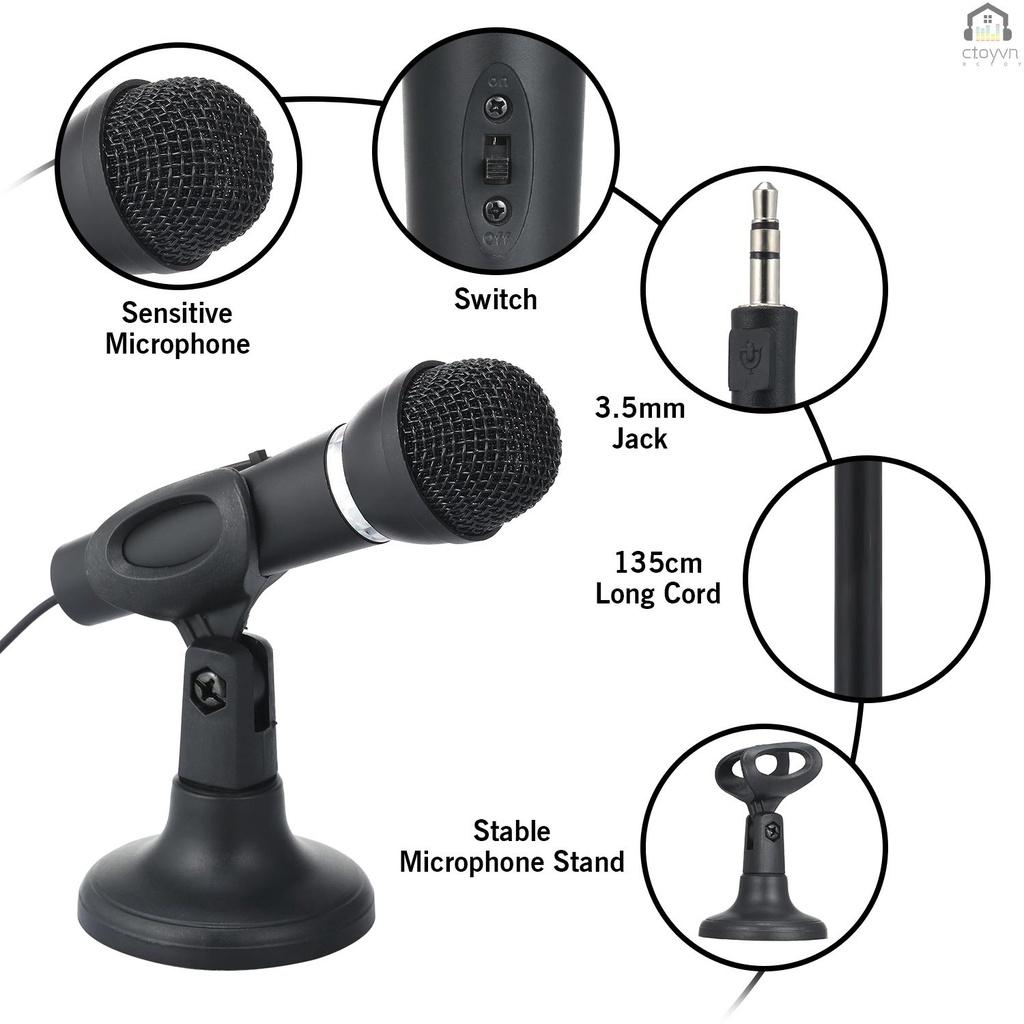 Micro mini kèm giá đỡ giắc cắm 3.5mm dùng để chơi game