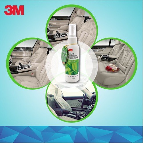 Chai xịt khử mùi kháng khuẩn 3M 12009 Natural Deodorizer - Bình xịt khử mùi xe ô tô và phòng lạnh