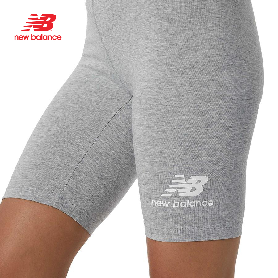 Quần ngắn thời trang nữ New Balance LIFESTYLE SHORTS W ATHLETIC GREY - WS21505AG (form quốc tế)