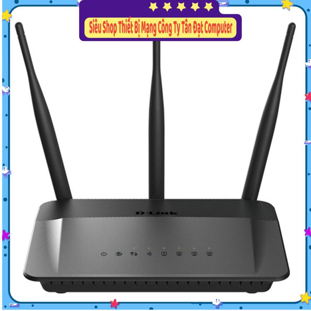 Bộ Phát Wifi Chuẩn AC750 DLink DIR-809 (Đen)  - Hàng chính hãng