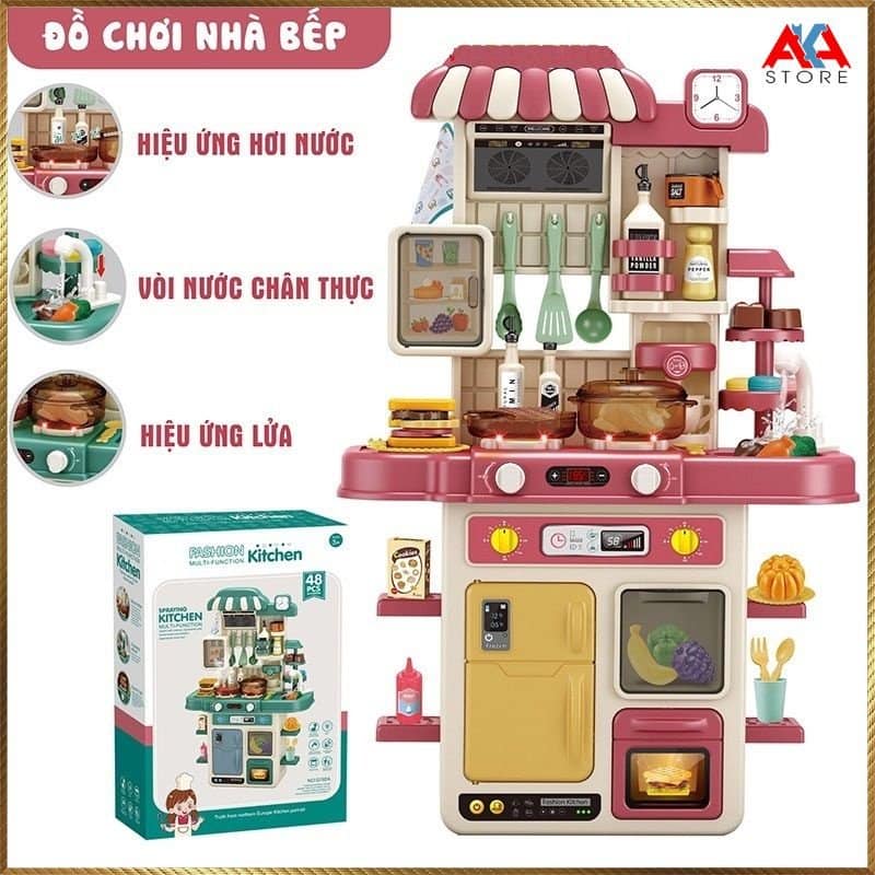 BỘ NẤU ĂN ĐỒ CHƠI CAO CẤP CHO BÉ