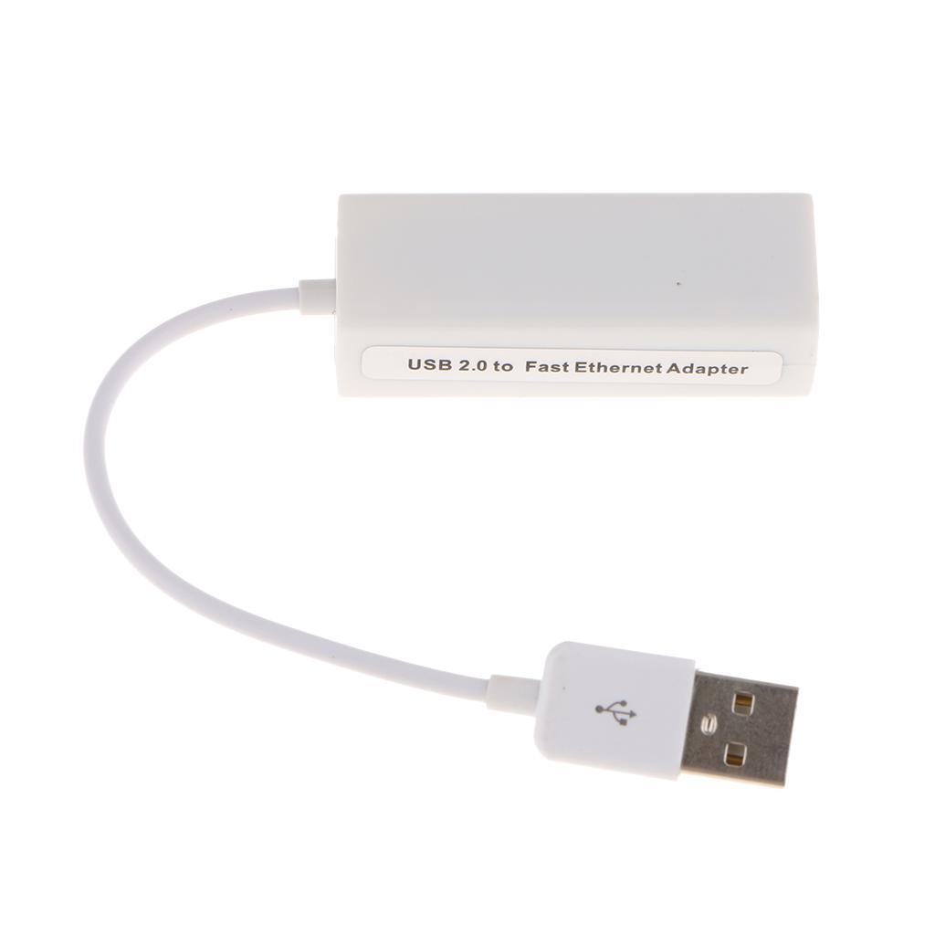 USB 2.0 to RJ45 LAN Ethernet Network Adapter for     Air