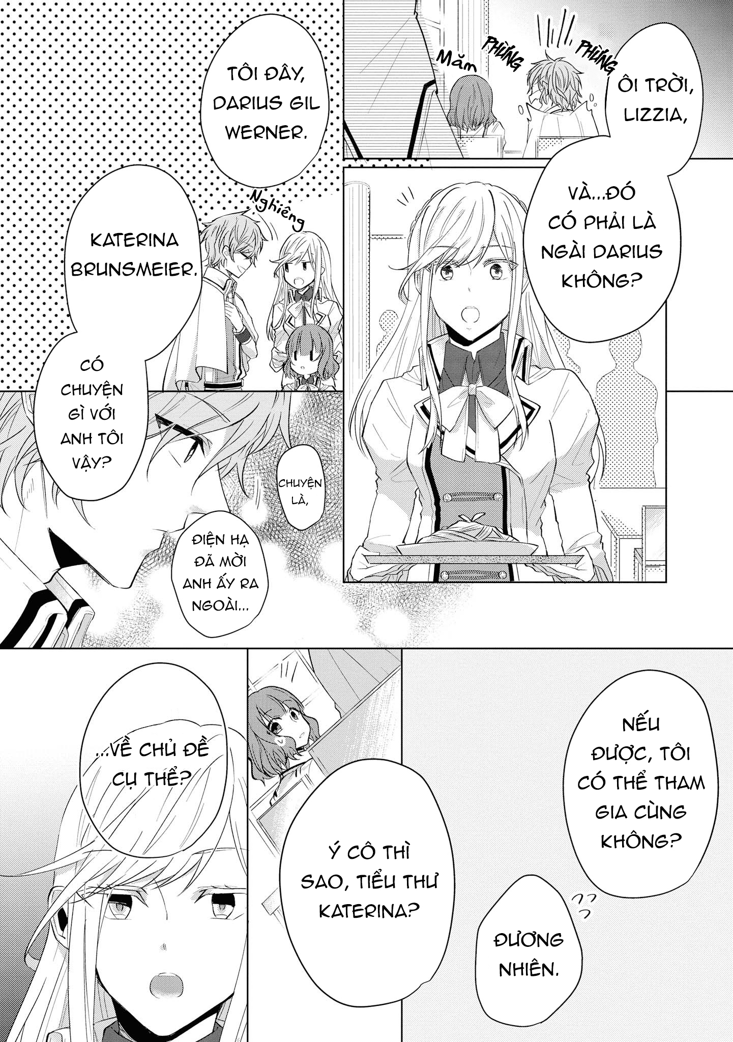 vị hôn phu là kẻ phản diện nên tôi hơi rén chapter 5 5