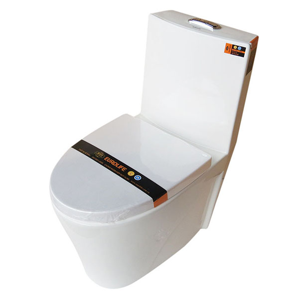 Bồn Cầu 1 Khối Eurolife EL-BC218 (Trắng)