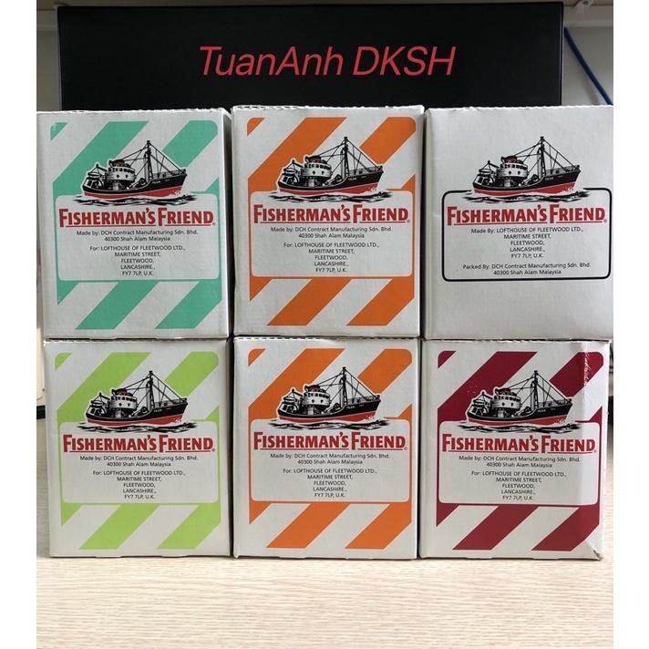 KẸO CAY CON TÀU FISHERMAN'S FRIEND ĐỦ VỊ - XUẤT XỨ MALAYSIA - Hàng DKSH Việt Nam