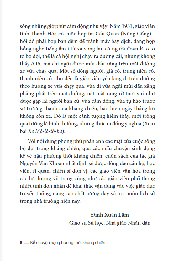 Sách Kể Chuyện Hậu Phương Thời Kháng Chiến