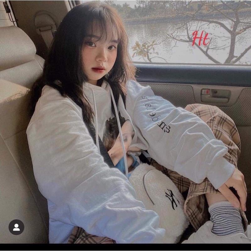 Áo hoodie cậu bé quần kẻ H2A
