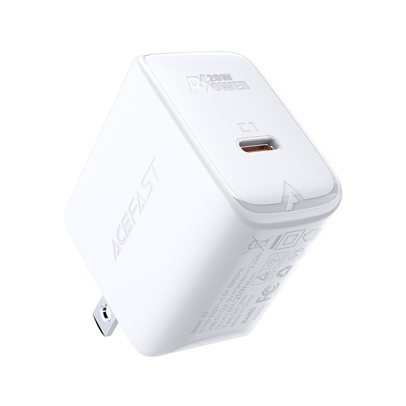 Sạc Acefast PD3.0 20W 1 cổng USB-C - A3 Hàng chính hãng Acefast