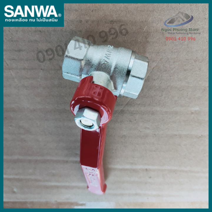 Van bi tay gạt dài SANWA Phi 21mm, Phi 27mm, Phi 34mm BV15FB