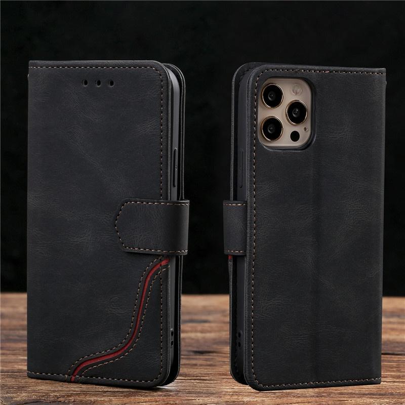 Samsung Phone Case A01 A11 A10S A20E A20S A30S A40 A50S A70S Flip Magnetic Protective Case Leather Case