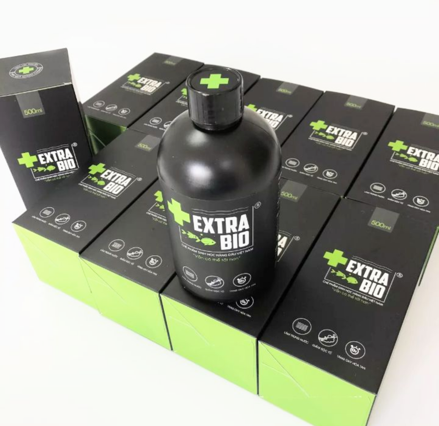 1 CHAI NƯỚC VI SINH EXTRA BIO XỬ LÝ NƯỚC LÀM TRONG NƯỚC SẠCH NƯỚC KHỬ MÙI CHO BỂ CÁ HÀNG CHUẨN CHẤT LƯỢNG NHƯ HÌNH