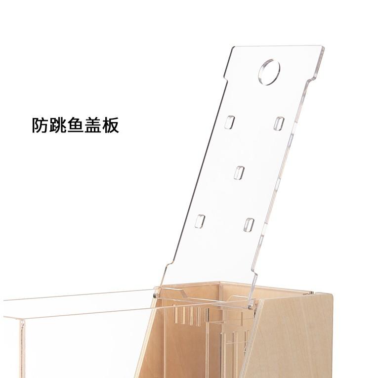 BỂ CÁ THỦY SINH MINI màu trắng đốm- BỂ CÁ ĐỂ BÀN NANO
