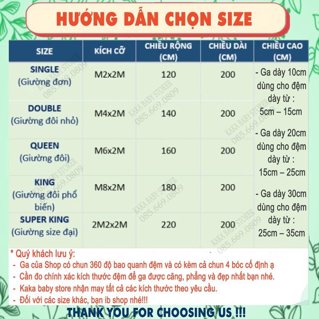 Ga chống thấm cho bé chính hãng PT,chất liệu cotton thun phủ nano kháng khuẩn, chống thấm nước tuyệt đối )