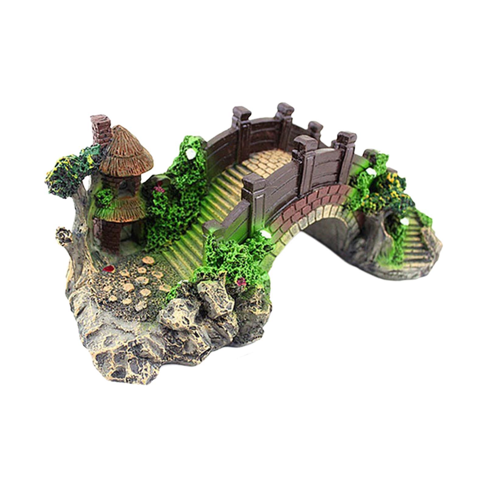 Aquarium Fish Tank Decoration Landscape Figurine for Fish Tank Desktop Decor