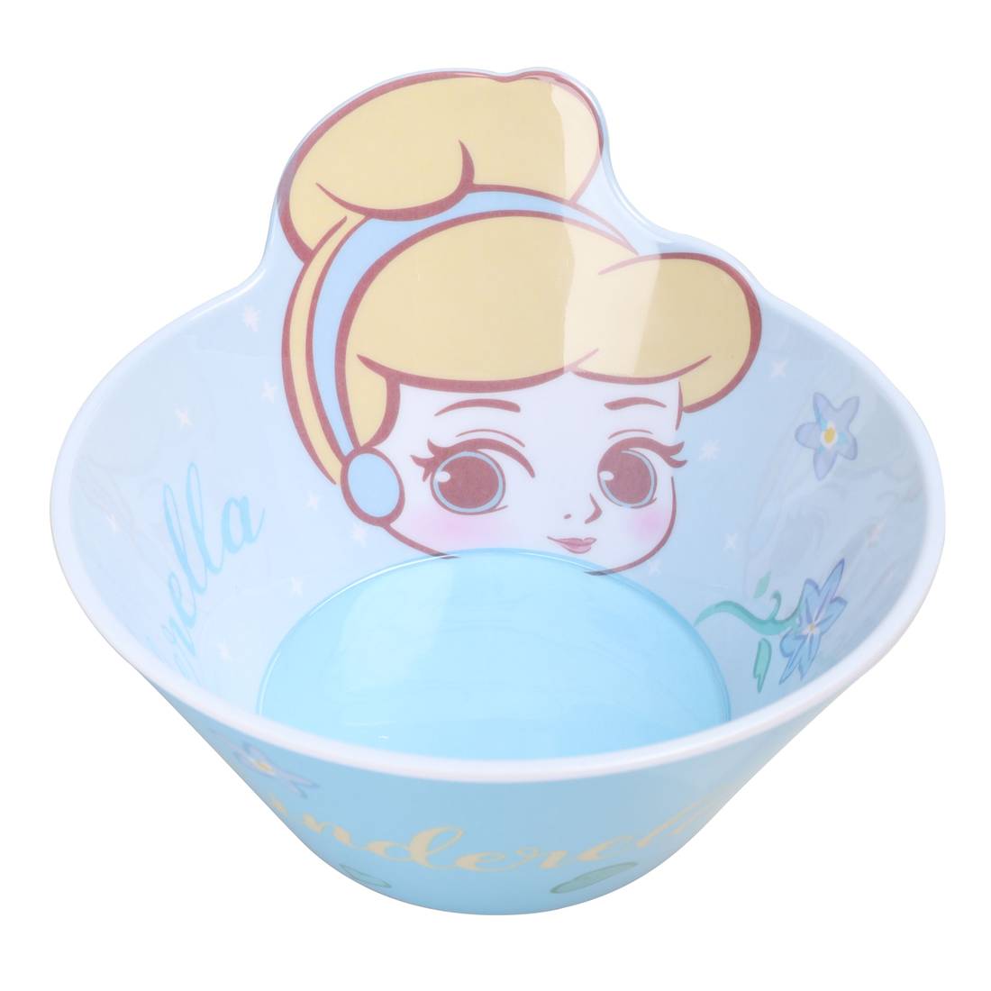 Chén tô ăn dặm melamine Disney hình lọ lem Cinderella 3D cho bé gái