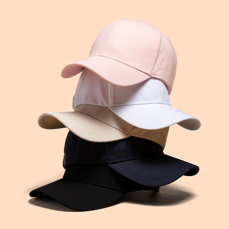 Nhà sản xuất trực tiếp cung cấp mũ bóng chày bông mới, mũ lưỡi vịt, mũ quảng cáo logo thêu, với một Q lớn Color: Mixed Wholesale Hat Size: One Size