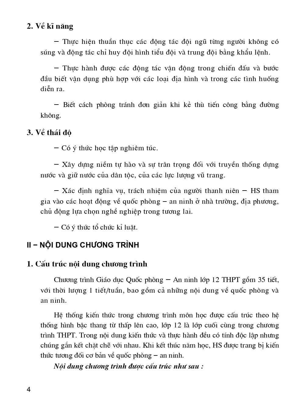 Giáo dục Quốc phòng - An ninh 12