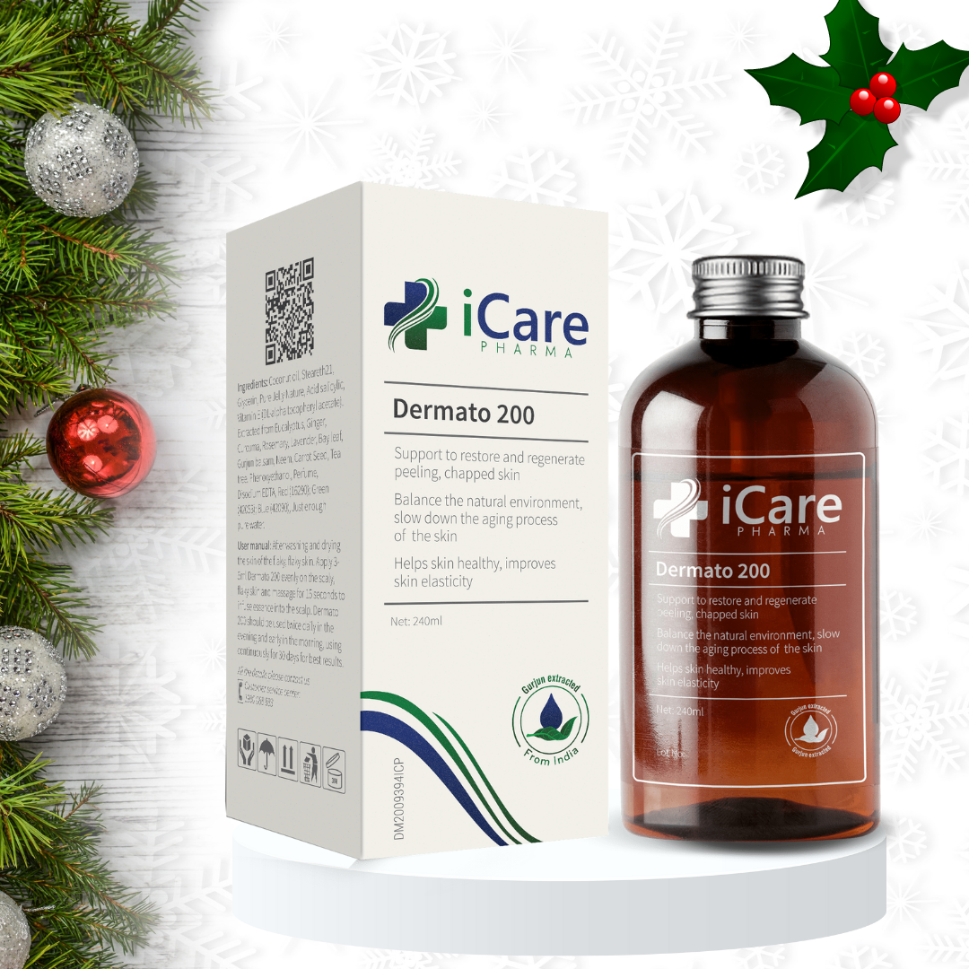 Dermato 200 - Giải Pháp Ngăn Ngừa Rụng Tóc - Nấm Da Đầu - Tóc Hư Tổn