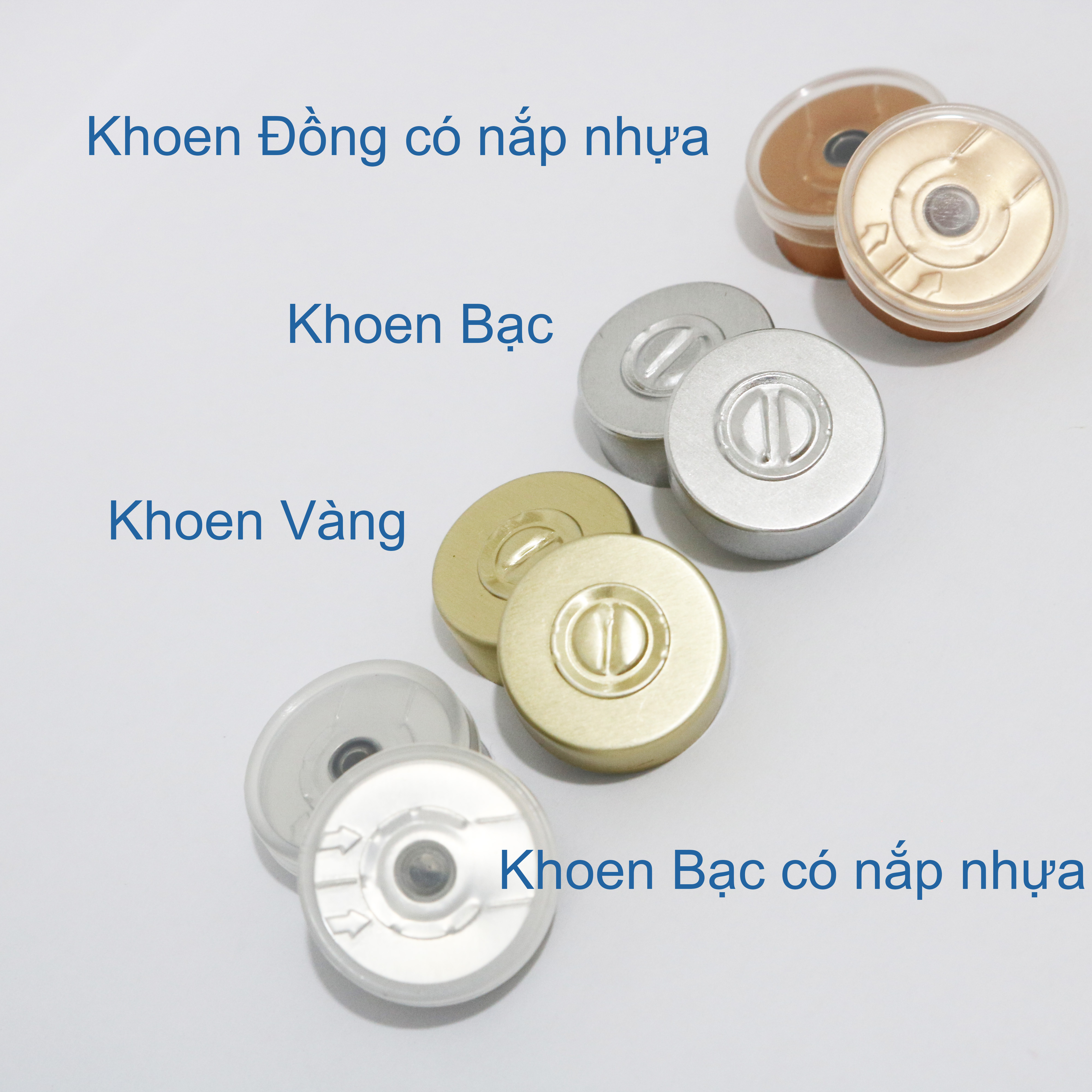 Lọ Thủy Tinh Trong 50ml Thân Bầu - Kèm Nút Cao Su Xám Và Khoen Kim Loại