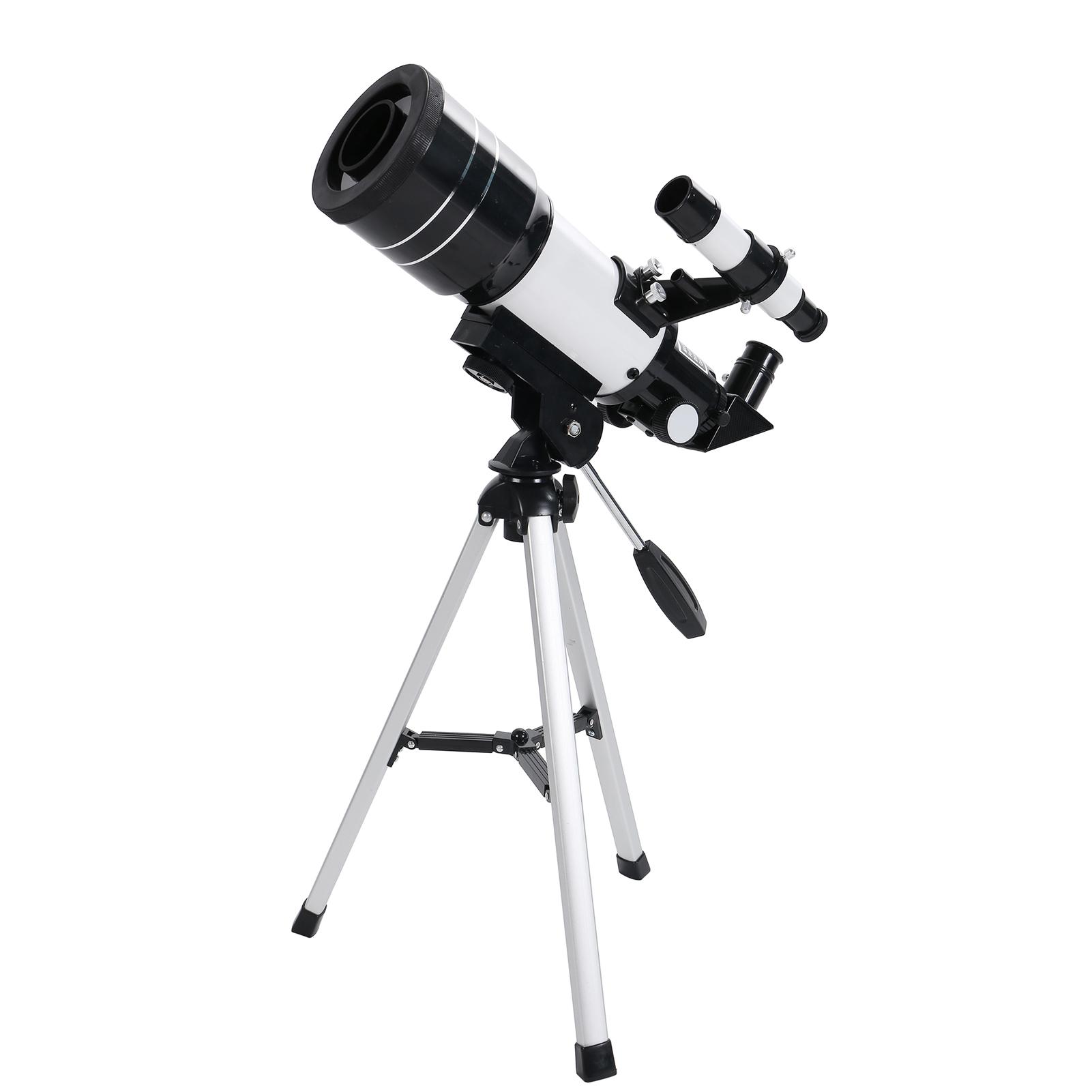 30070 Children's Telescope Holiday Gift Astronomical Telescope Professional Stargazing Telescope Compact Tripod Watching