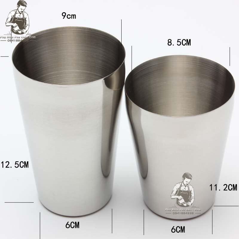 Bình Lắc Inox 304 Hai Mảnh, Bình Lắc Pha Chế, Shaker Boston inox 304