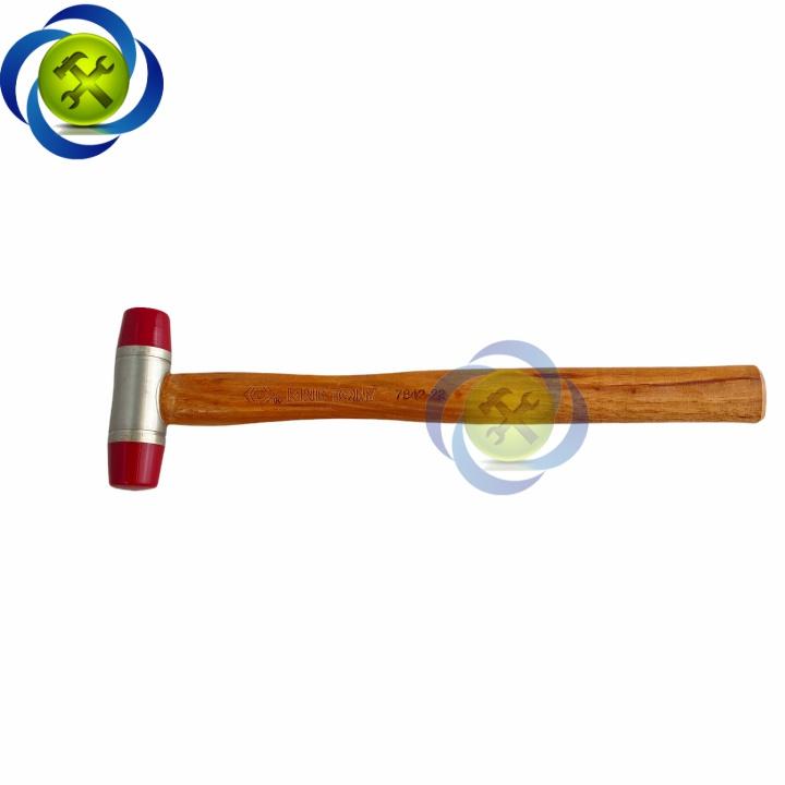 Búa nhựa cán gỗ Kingtony 7842-22 dài 255mm nặng 110gram