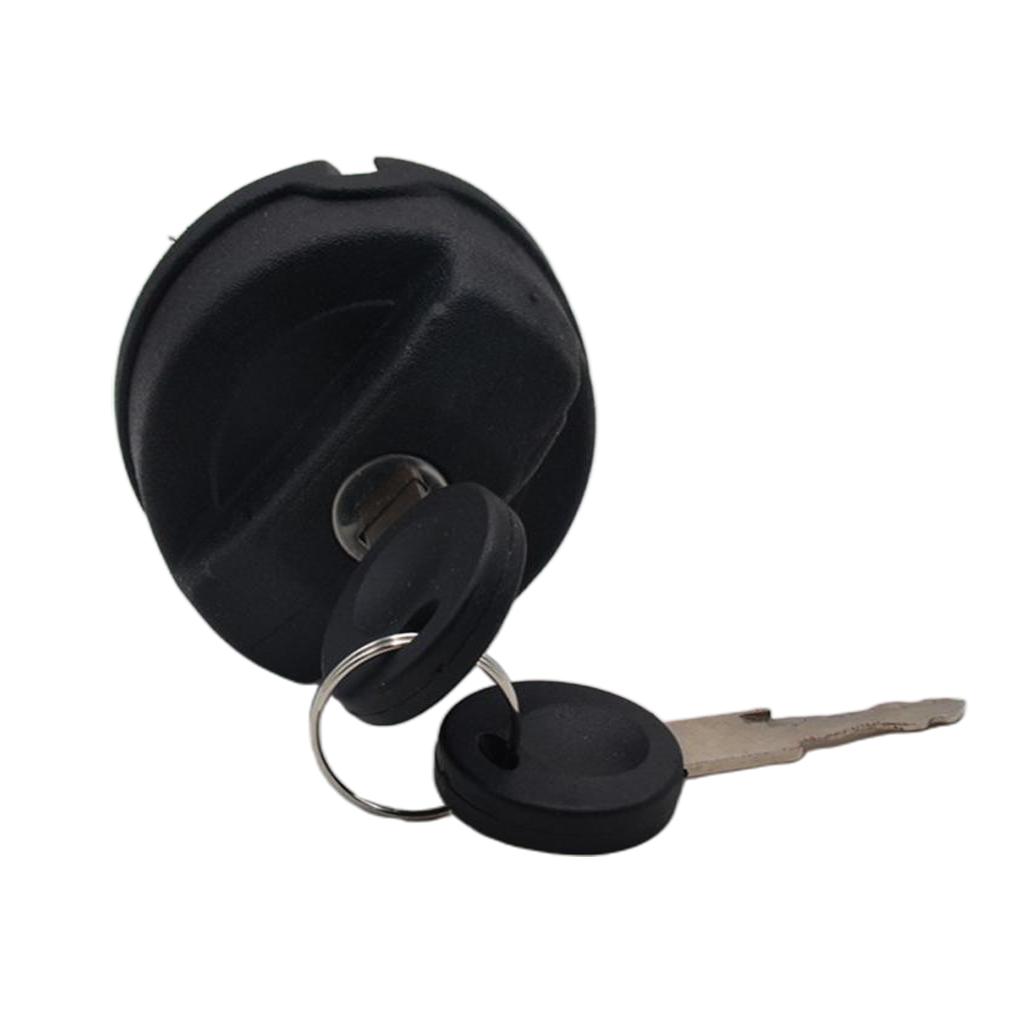 Car Fuel Petrol Gas Cap Black + Keys Fits for Opel Vauxhall Zafira Vectra