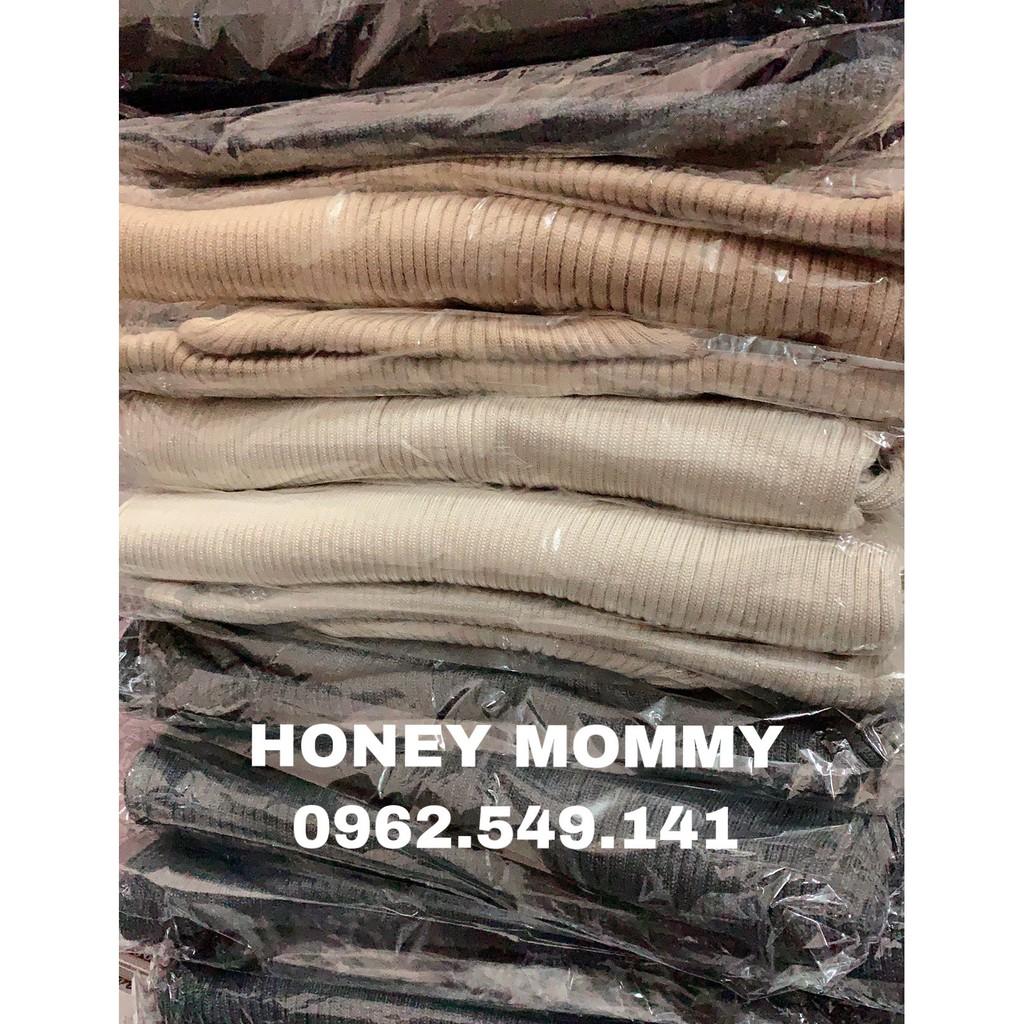 Váy Bầu Len Cao Cổ Thiết Kế Cao Cấp HD4635 Honey Mommy