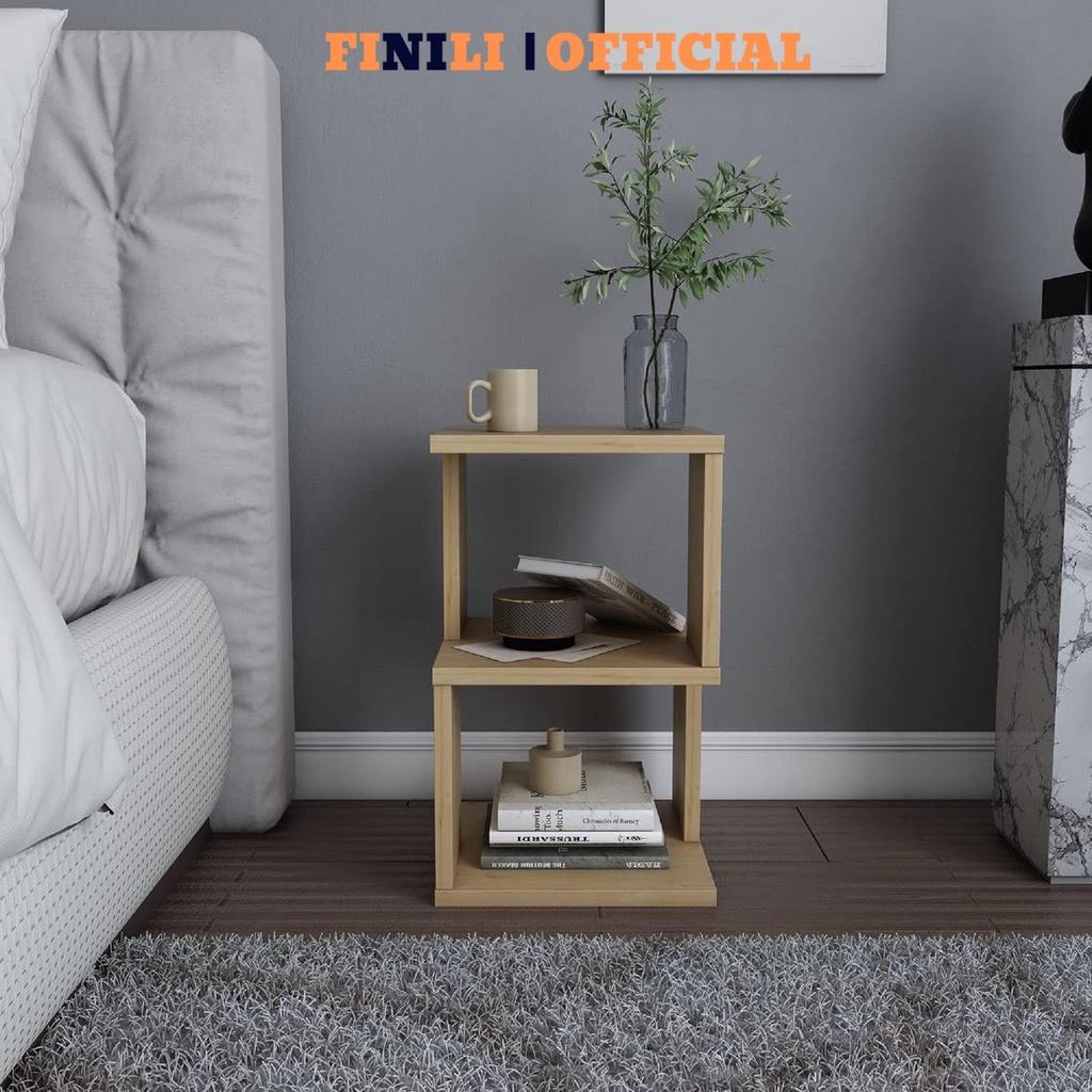 Tab đầu giường phòng ngủ , kệ sofa phòng khách kết hợp trang trí FINILIO12