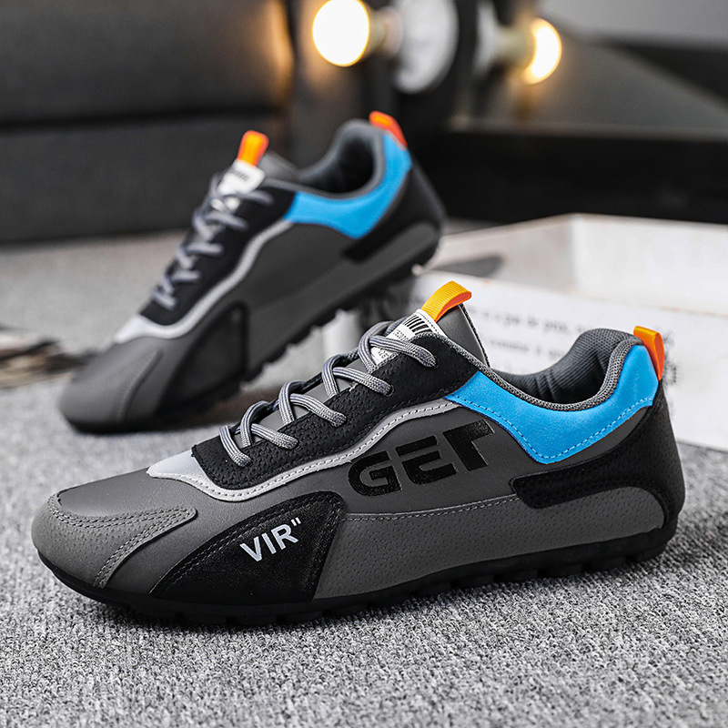 Giày Sneaker Nam, Giày Da Nam Thấp Cổ Da Lộn - Mẫu Mới