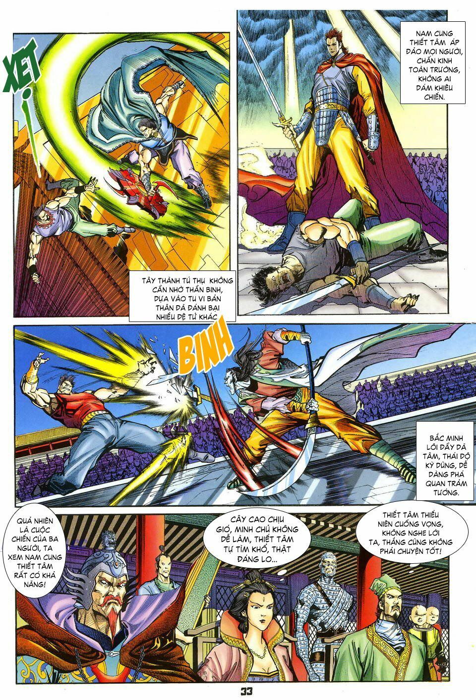 thần binh huyền kỳ i chapter 31 33