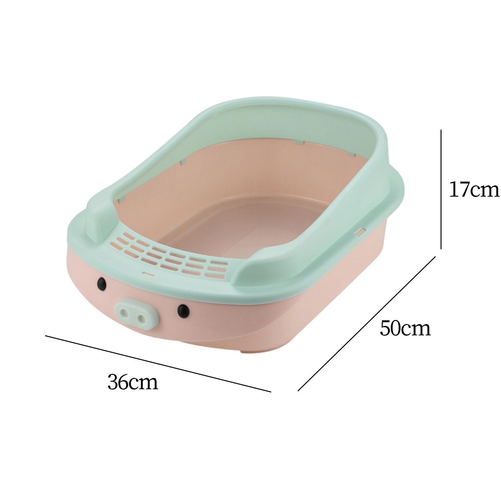 Cat Litter Box Anti Splashing Cat Litter Container Cat Litter Tray