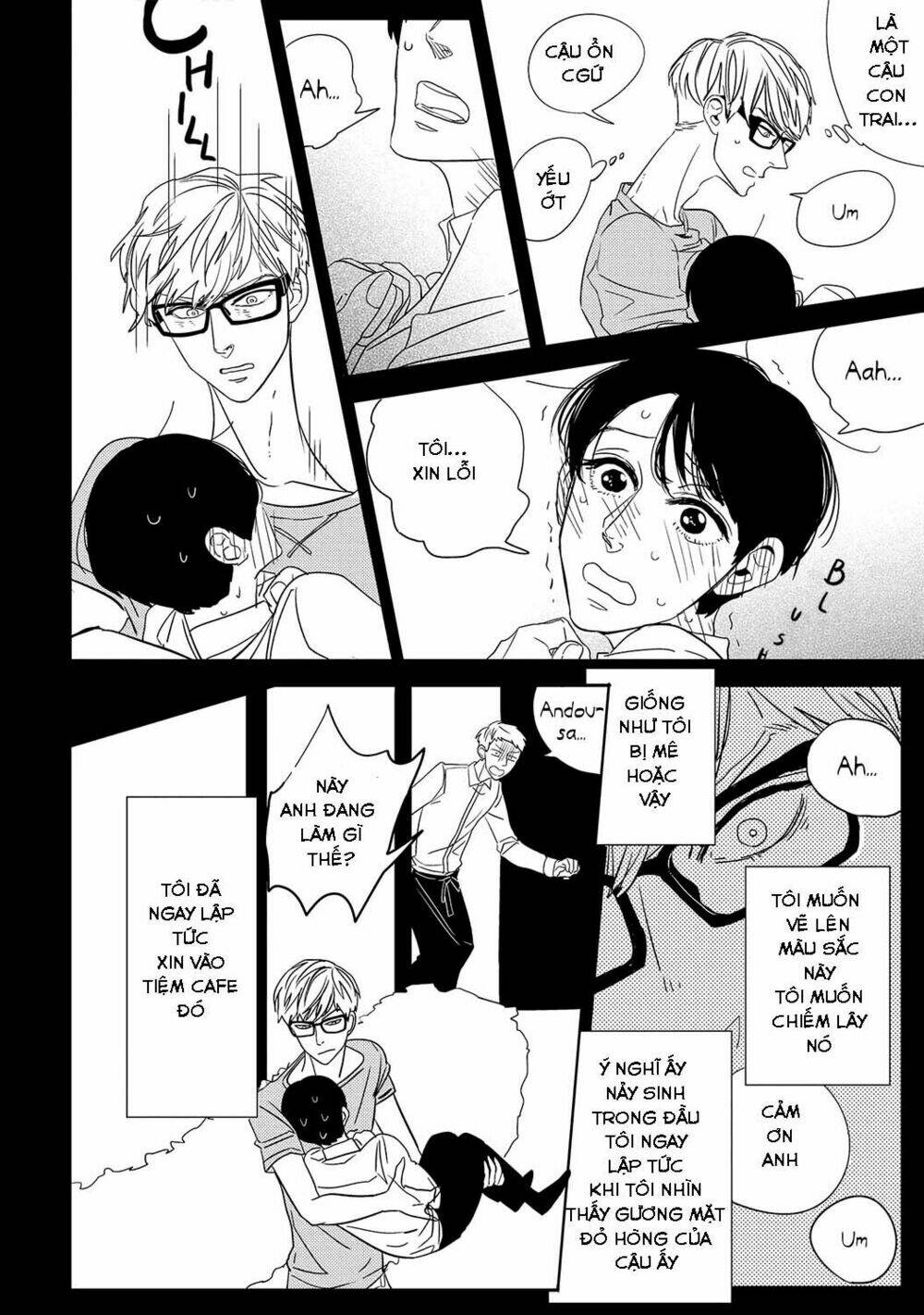 sắc đỏ chân thực chapter 1 14