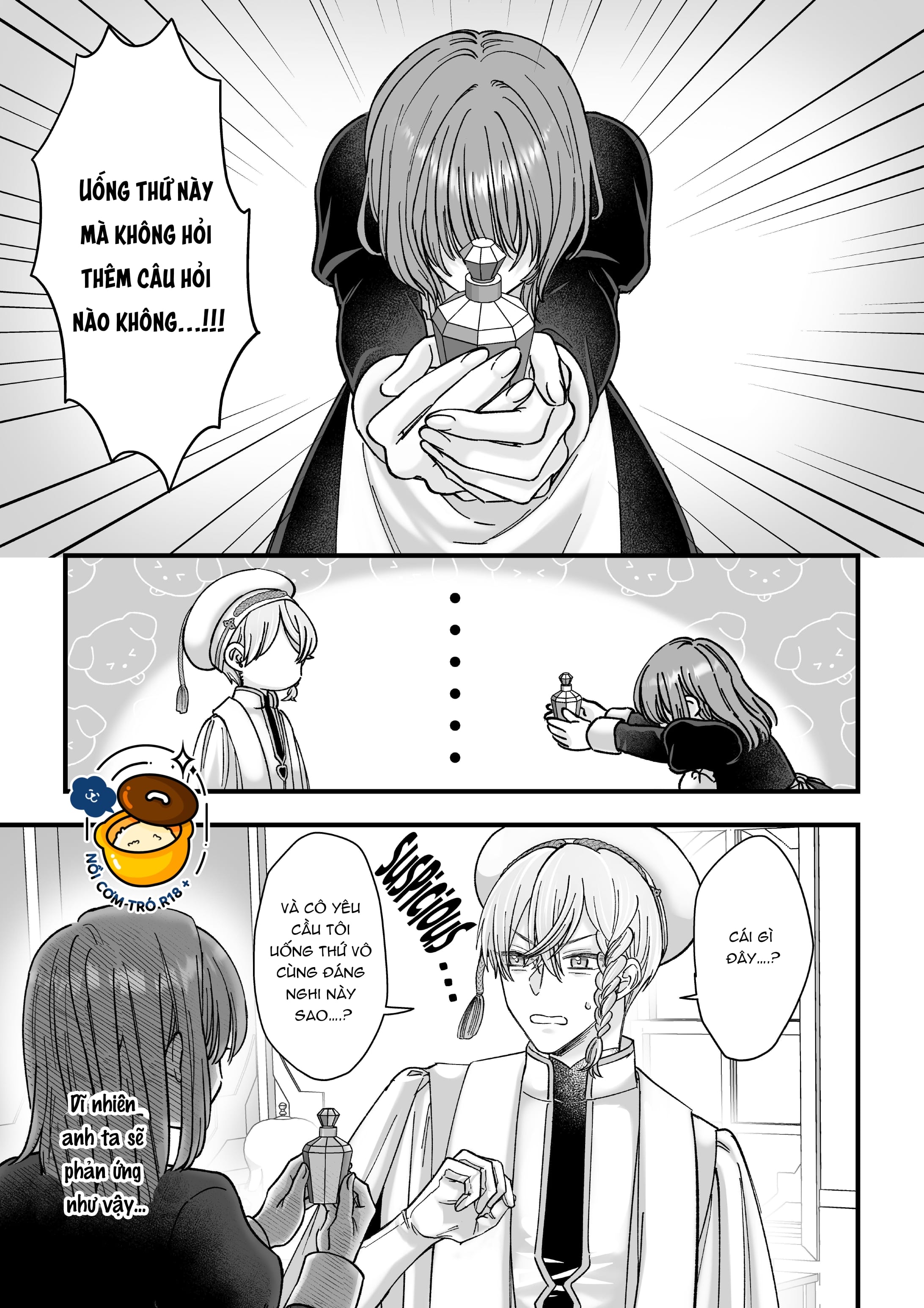 tôi trở thành npc trong otome game và không thể từ chối làm tình chapter 3.2 3