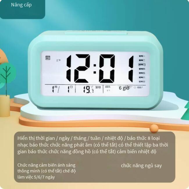 Đồng hồ báo thức nz giá thấp nhất dành cho sinh viên với đồng hồ thông minh điện tử mới để bàn đa chức năng đồng hồ thông minh cho trẻ em