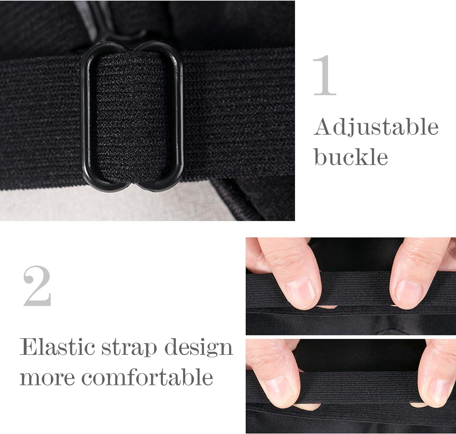 Mặt nạ ngủ bằng lụa Dây đeo có thể điều chỉnh Thoải mái và siêu mềm Hỗ trợ giấc ngủ Bịt mắt