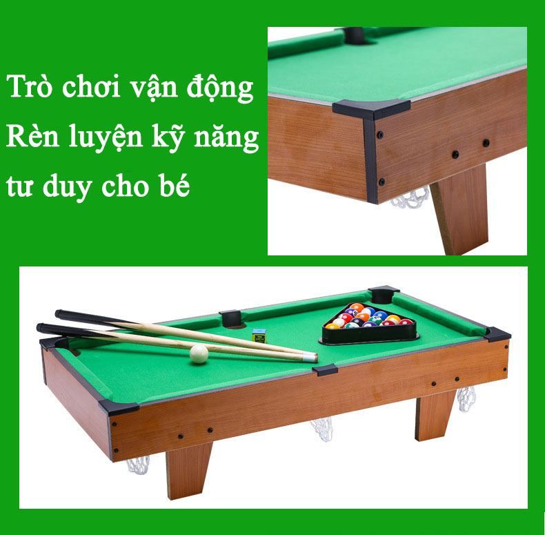 Bộ Đồ Chơi Gỗ Bàn Bi A Mini, Đồ Chơi Vận Động Bàn Bi A Mini Chất Lượng Cao, Bộ Đồ Chơi Bàn Bi A Nhiều Kích Thước Cho Bé - Chính Hãng BABYBOSS