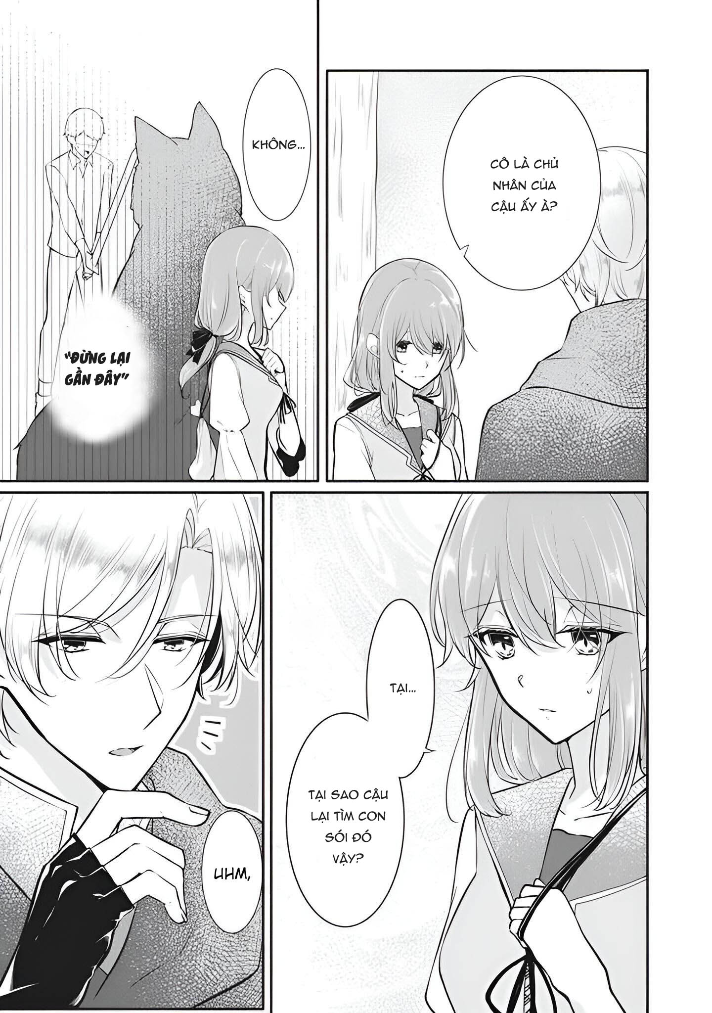 tôi không thể nói mối tình đầu của anh ấy có thể là tôi được ~ chapter 3.2 3