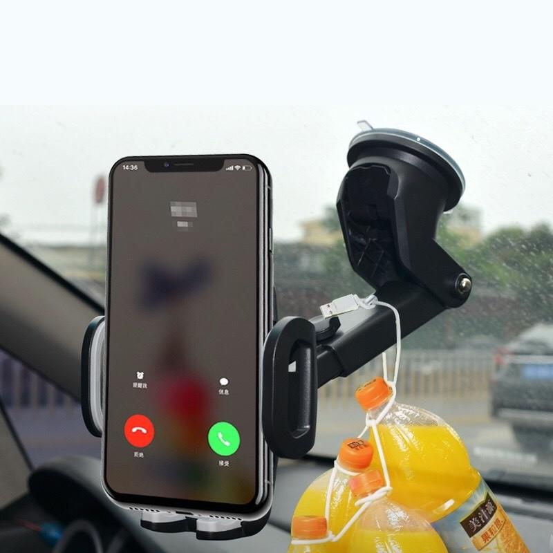 Giá đỡ điện thoại, giá kẹp điện thoại iphone lỗ thông gió 2 in 1