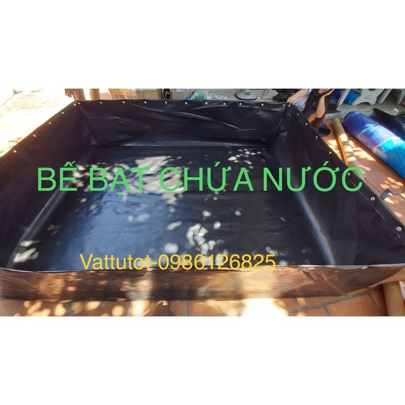 BỂ BẠT NUÔI ỐC, NUÔI CÁ KT: 3x2x1m