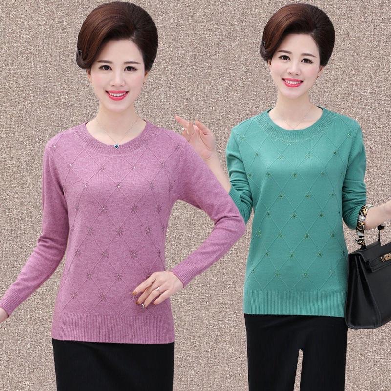 Áo len trung niên nữ,áo khoác len cardigan cho bà cho mẹ